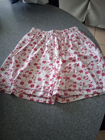 Short de nuit rose " t-38-40