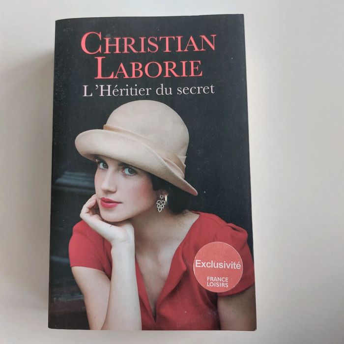 Livre - L'héritier du secret Christiane laborie