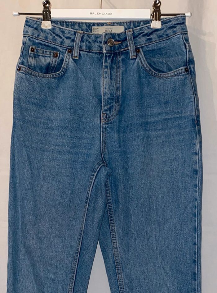 jeans Moto Top Shop coupe Mom taille 26 us deux micro taches sur les poches - photo numéro 2