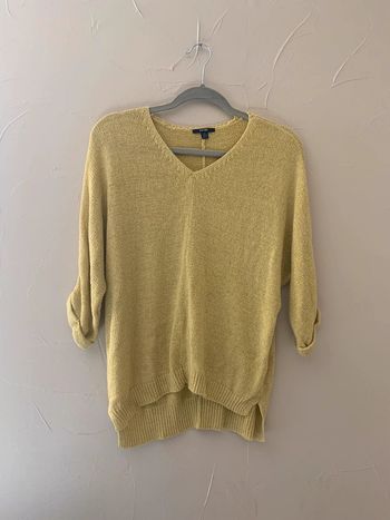 Femme 👩 Pull jaune kiabi taille M