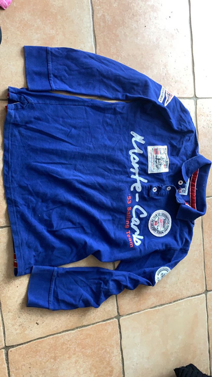 Polo manches longues Monte Carlo taille L