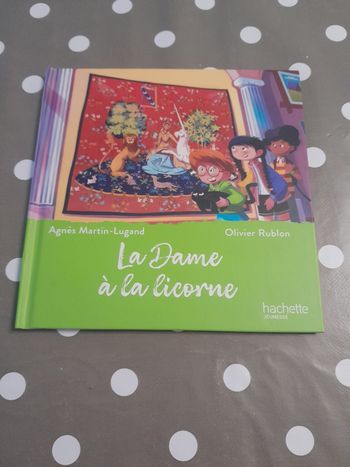 Livre la dame à la licorne 
