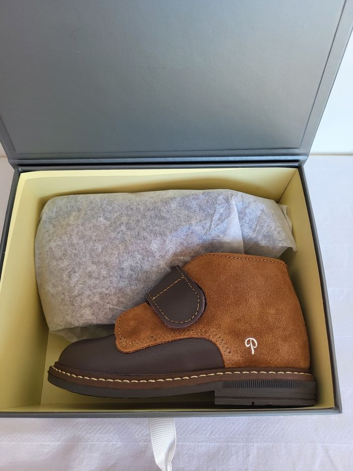Bottines garçon en cuir Point 21 Made in France 🇨🇵 - photo numéro 2