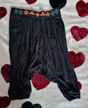 Sarouel noir 6 ans
