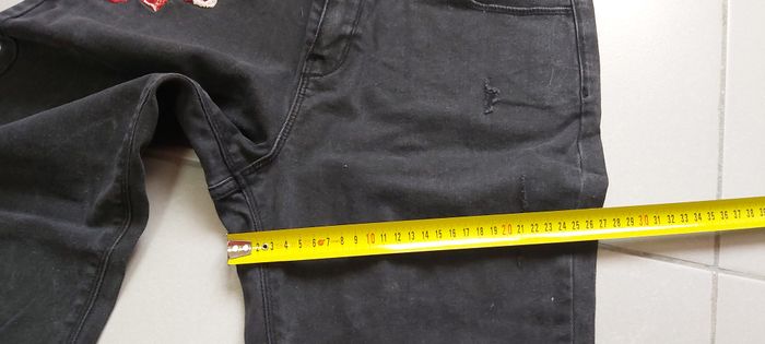 Jeans slim fit Motif fleur 40 - photo numéro 8