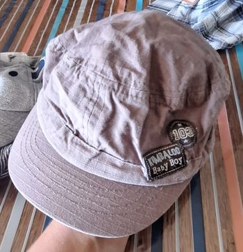 Casquette marron