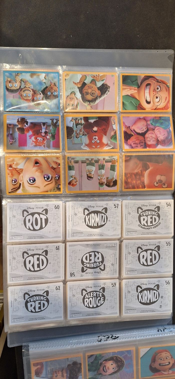 Collection de stickers et cartes du film "alerte rouge" neufs - photo numéro 7