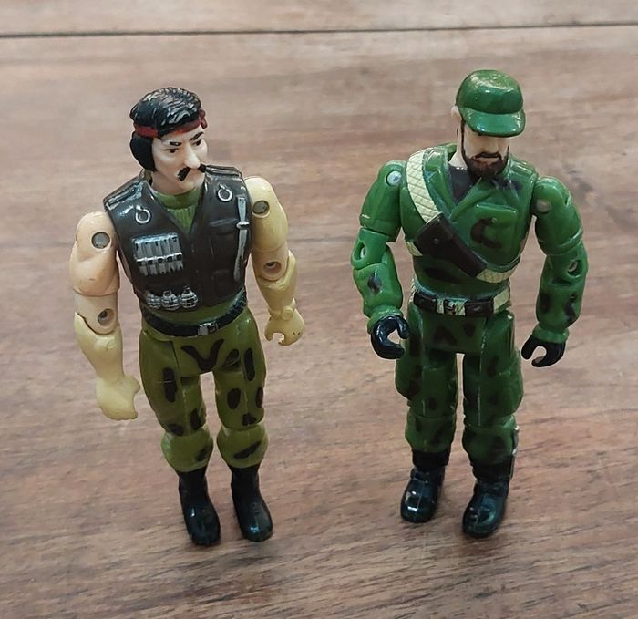 Figurines Gi Joe Militaire Americain Retro