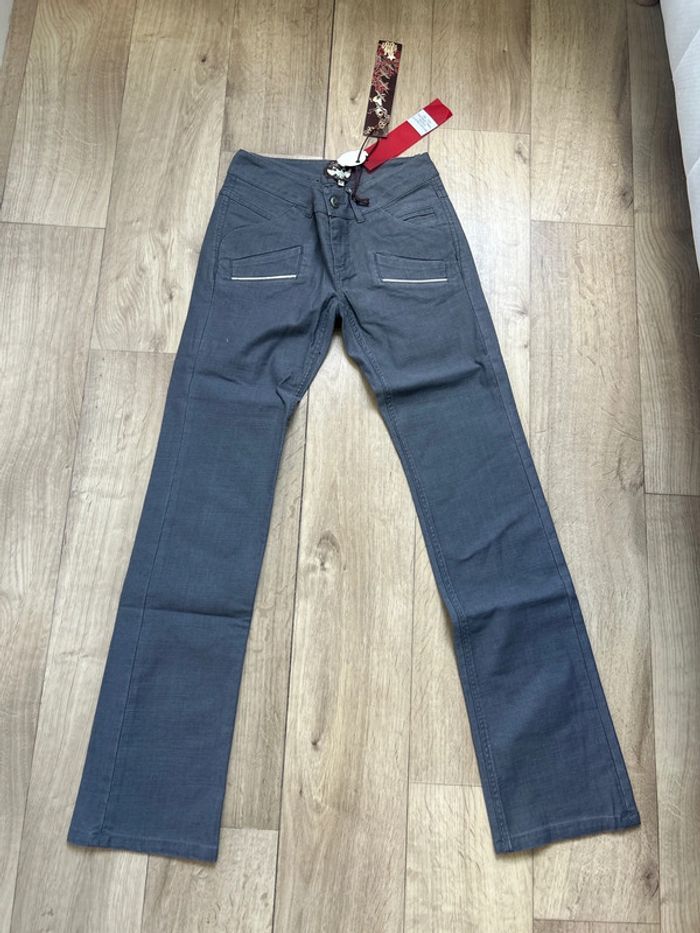 Jean gris School Rag Poesia Twill Strech W27