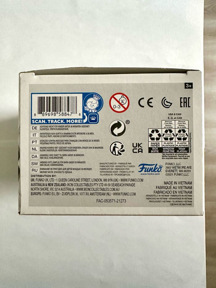 Figurine Funko Pop Yeti (scented) numéro 1157 Monsters Pixar Disney - photo numéro 6