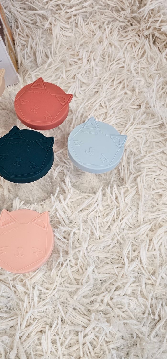 Lot de 9 pots en verre Isy bowls babymoov - photo numéro 5