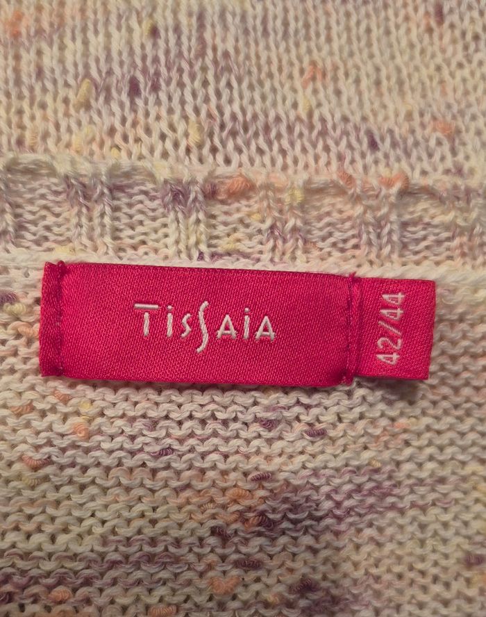 Gilet femme moucheté pastel "Tissaia" taille XL - photo numéro 5