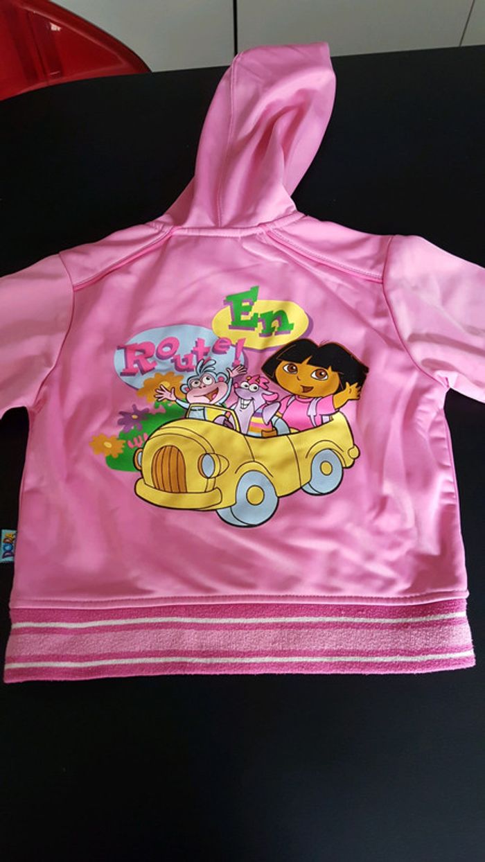 Veste jogging 5 ans dora - photo numéro 2