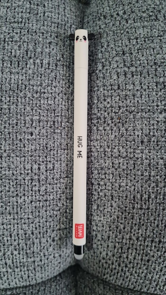 Legami Panda Blanc sans Bambou Logo Legami = 1 Stylo Effaçable Neuf