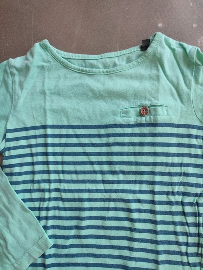 T-shirt manches longues même pas peur 6 ans - photo numéro 2