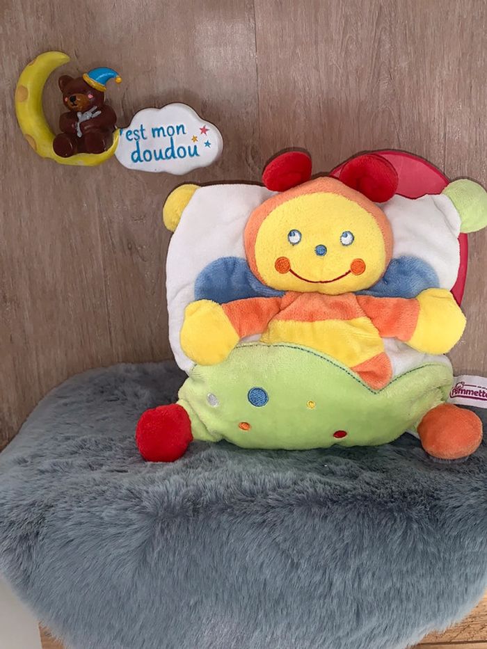 POM53 doudou abeille 🐝 pommette