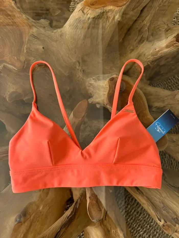 Haut de maillot de bain O'neill orange triangle