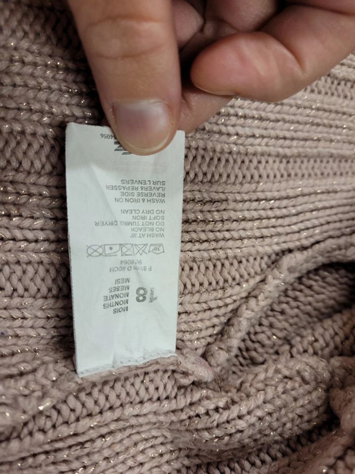 Boléro laine fille 18mois - photo numéro 4