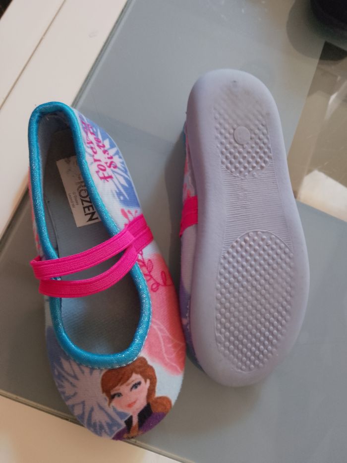 Chausson ballerine Frozen reine des neiges taille 28 - photo numéro 2