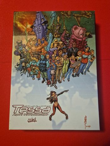 Coffret 4 bd tessa agent intergalactique 1 à 4
