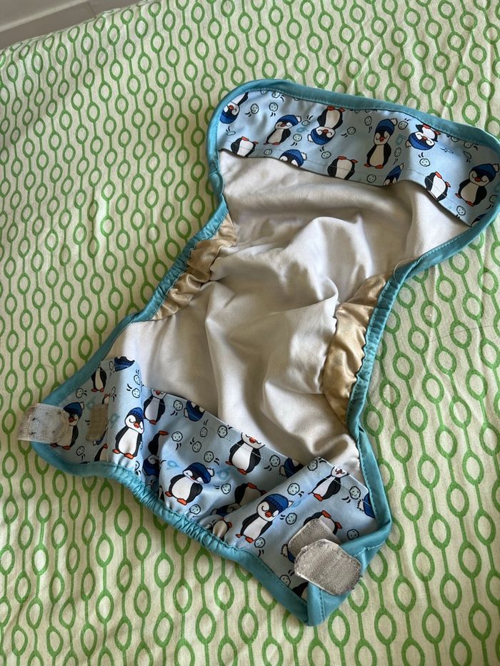 Lot de 15 couches lavables BUM 27 inserts et 4 rouleaux de voile jetable - photo numéro 5