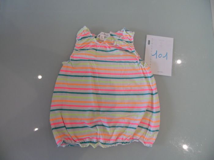 robe 6 mois multicolore