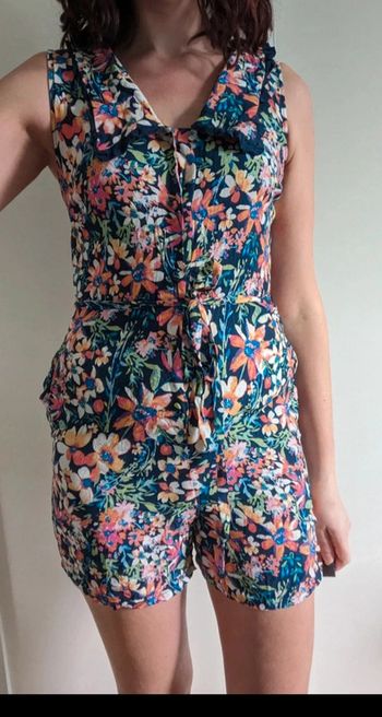 Combishort camaïeu