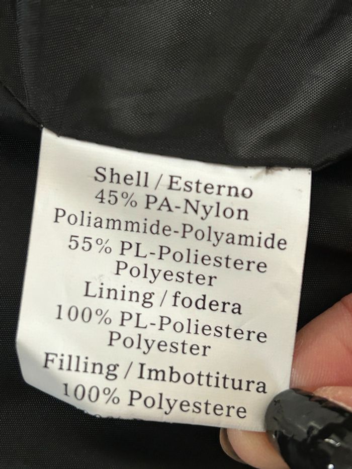 Manteau Noir Talenti - Taille 42 - photo numéro 6