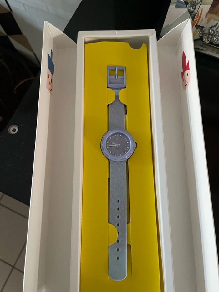 Montre violette flik, flak - photo numéro 2