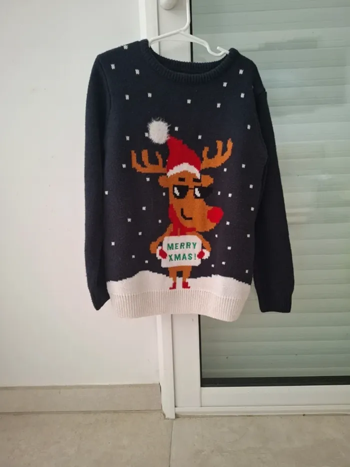 Pull de Noël 7/8 ans