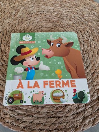 Imagier À la ferme en très bon état Disney