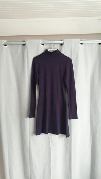 Robe pull mauve H&M 34-36