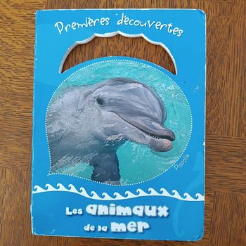 Livre imagier première ms découvertes des animaux de la mer