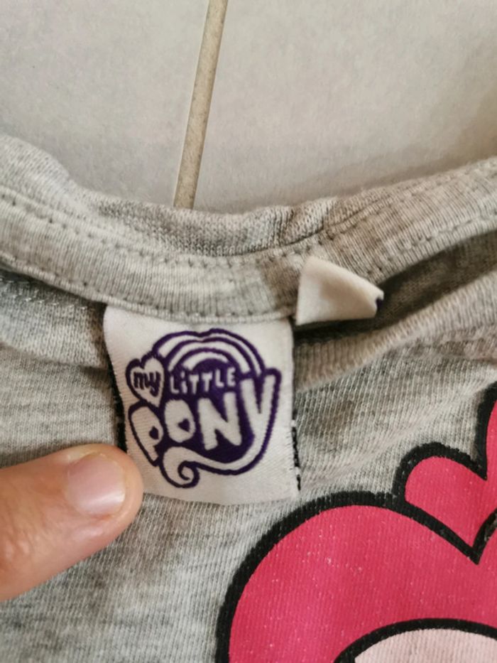 Tee-shirt manche courte my little pony 4 ans - photo numéro 2