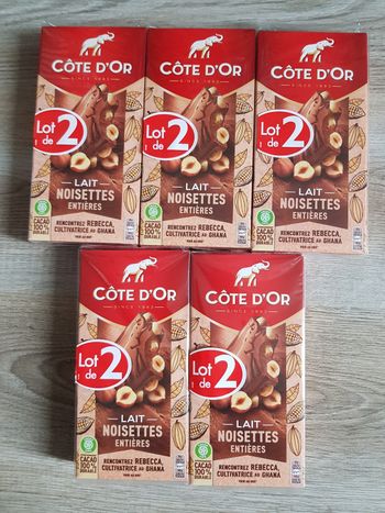 Tablettes côte d'or