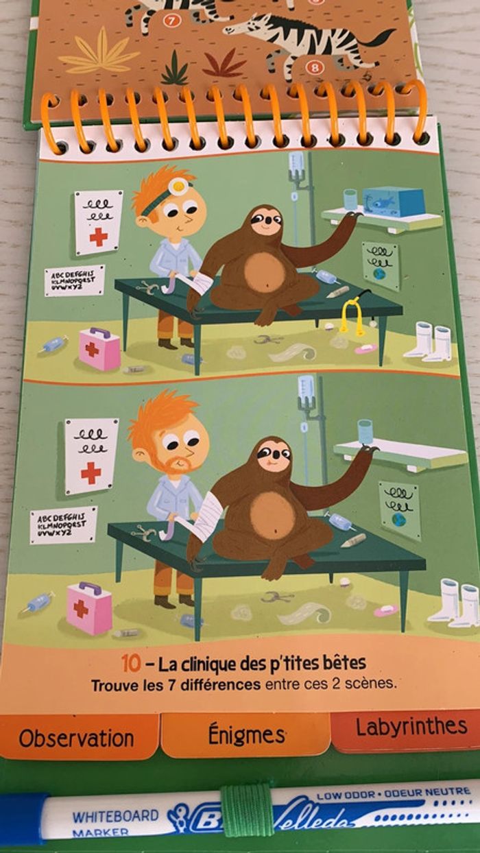 Livre 45 jeux effaçables Auzou - photo numéro 3