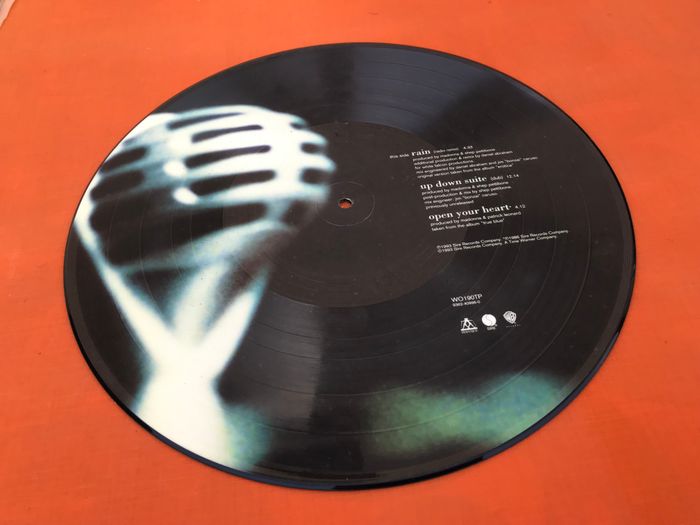 Vinyle 33 tours Madonna Rain (1993) Sire Records Company WO190TP - photo numéro 7