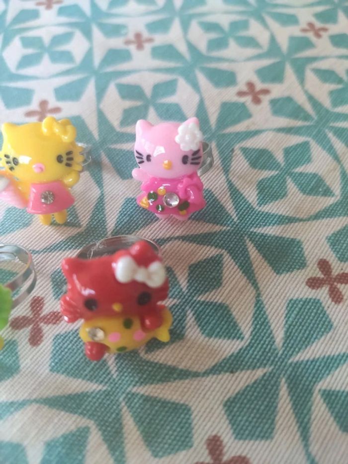 Bague réclables Hello Kitty - photo numéro 5