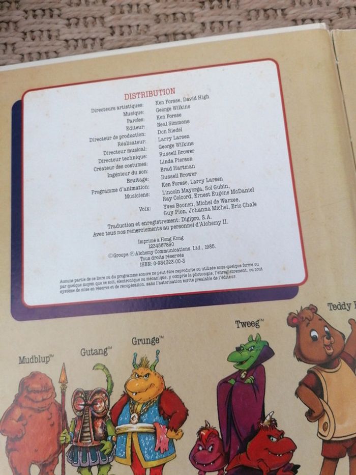 Livres teddy ruxpin vintages - photo numéro 5
