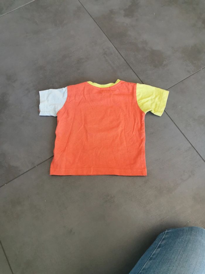 Tee-shirt manches courtes robots in extenso 18 mois - photo numéro 4