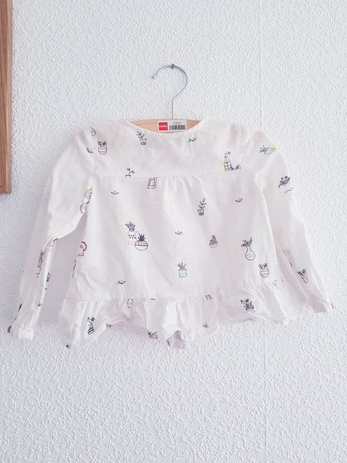 Zara - Chemise / blouse manches longues (18 mois) - photo numéro 2