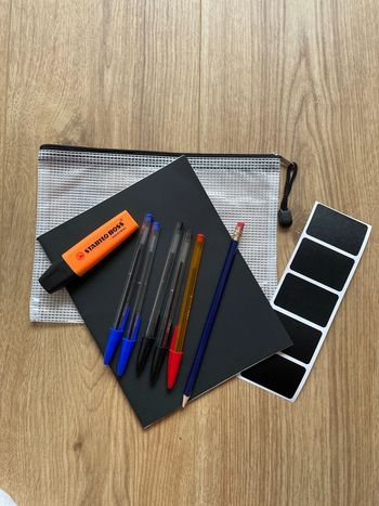Kit rentrée noir simple