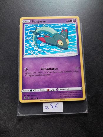 Carte Pokémon Fantyrm 89/192