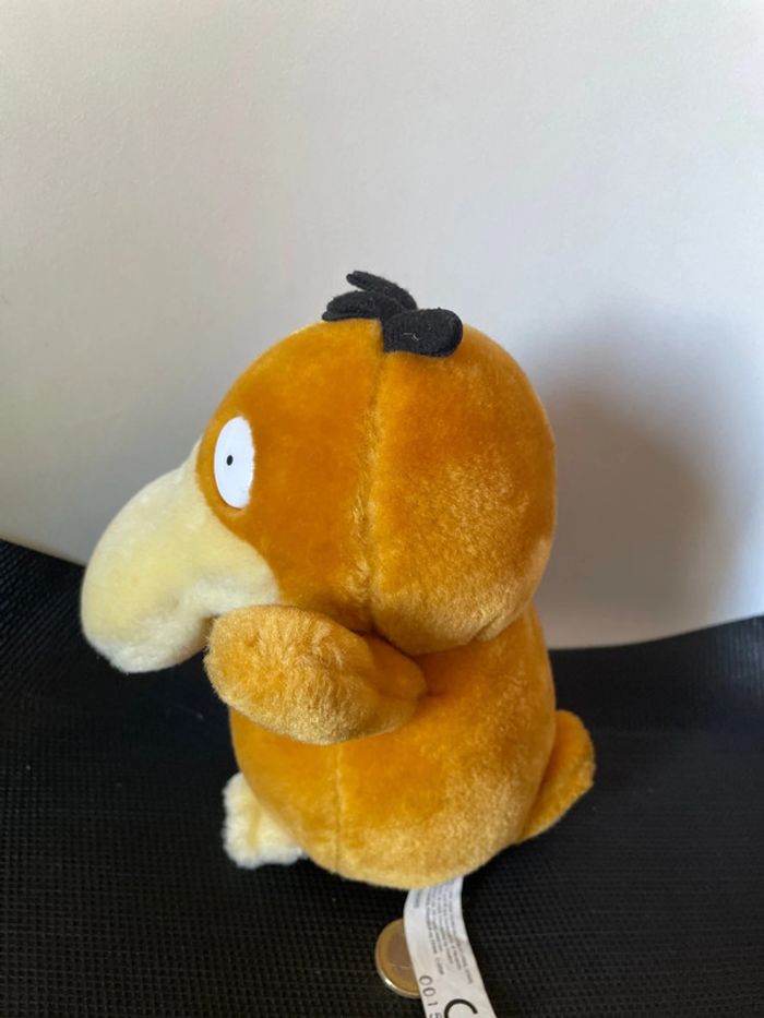 Pokémon Peluche vintage Psykokwak Psysuck 16cm Nintendo créatures game freak officielle 1999 - photo numéro 4