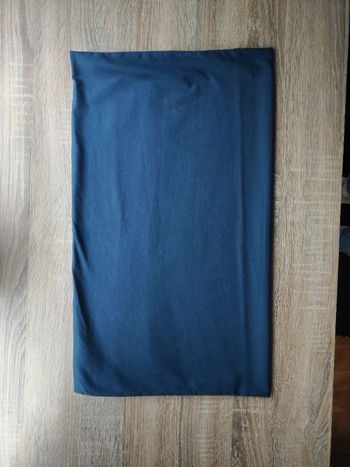 Taie d'oreiller bleu