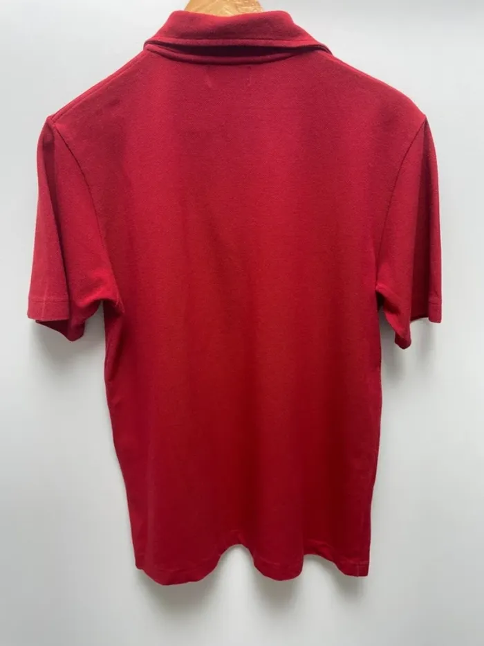 Polo Kappa quarter zip red Mens S - photo numéro 5