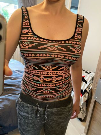 Top moulant multicolore