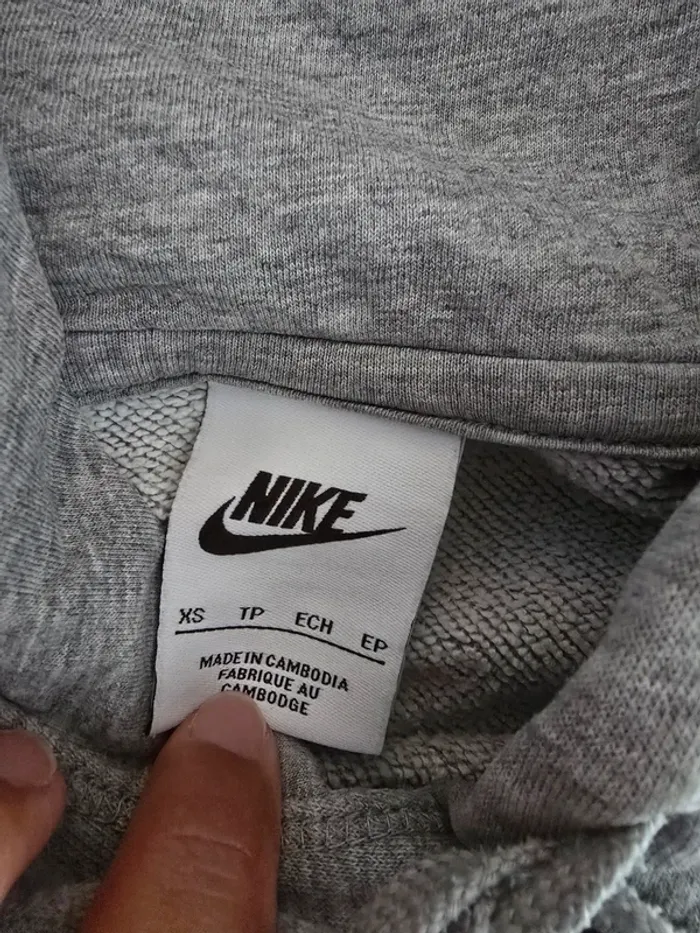Ensemble jogging Nike gris - photo numéro 4