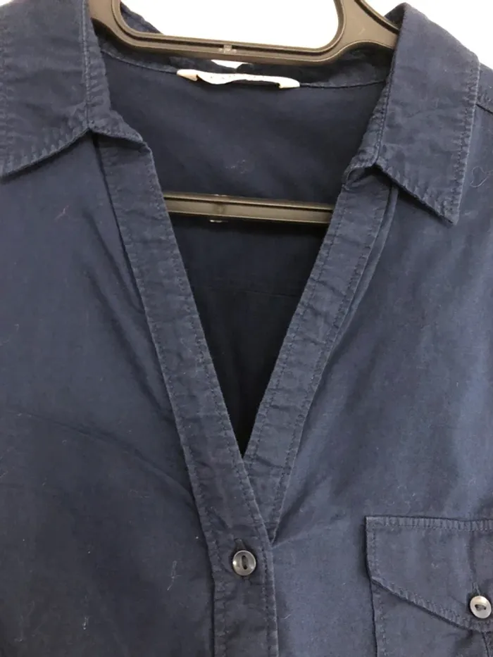 Chemise bleu marine - photo numéro 4