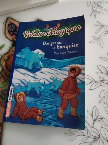 Cabane magique danger sur la banquise